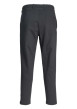 Thumbnail Pantalon chino en coton mélangé bleu marine uni avec une coupe slim - Image 2
