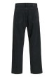 Thumbnail Jean noir uni 5 poches avec une coupe loose et une taille mi-haute - Image 2