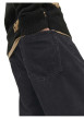 Thumbnail Jean noir uni 5 poches avec une coupe loose et une taille mi-haute - Image 3