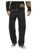 Thumbnail Jean noir uni 5 poches avec une coupe loose et une taille mi-haute - Image 4