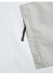 Thumbnail T-shirt en coton blanc uni à coupe droite et à col rond avec une poche zippée - Image 2