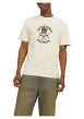 Thumbnail T-shirt en coton noir uni coupe droite avec imprimé tête de mort cow-boy - Image 4