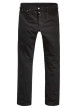 Thumbnail Jean 501 noir en coton uni avec une coupe droite et passants pour ceinture