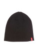 Thumbnail Bonnet fin Otis noir uni, sans revers et chaud