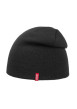 Thumbnail Bonnet fin Otis noir uni, sans revers et chaud - Image 2