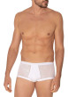 Thumbnail Slip en coton blanc de taille haute avec maille aérée et ceinture élastiquée - Image 4