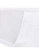Thumbnail Slip en coton blanc de taille haute avec maille aérée et ceinture élastiquée - Image 5