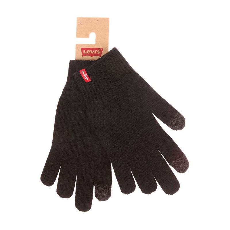 Levi's® Acc. - Gants Pour écran Tactile Ben Touch Screen Noirs Unis à Poignets Côtelés élastiqués - Noires Levi's® Acc. - Gants Pour écran Tactile Ben Touch Screen Noirs Unis à Poignets Côtelés élastiqués - Noires