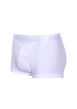 Thumbnail Boxer classique blanc Ho1 avec logo autour de la taille élastiquée coupe ouverte - Image 2