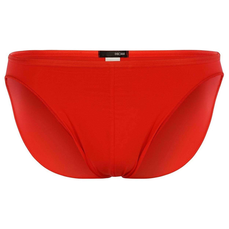 Hom - Slip Rouge Uni Avec Surpiqûres Ton Sur Ton Et Taille élastiquée Rouge - Rouge Hom - Slip Rouge Uni Avec Surpiqûres Ton Sur Ton Et Taille élastiquée Rouge - Rouge