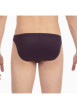 Thumbnail Slip classique Premium en coton marine avec logo cousu à l'avant de la taille élastiquée - Image 2