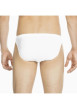 Thumbnail Slip classique Premium en coton blanc avec logo cousu sur le côté gauche de l'élastique - Image 2
