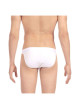 Thumbnail Slip blanc uni style tanga avec taille élastiquée blanche - Image 2