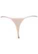 Thumbnail String beige Plumes avec élastique fin de chaque côté - Image 2