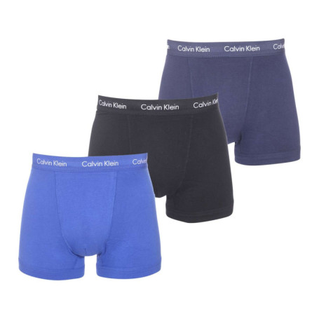 Lot de 3 boxers multicolores en coton avec...