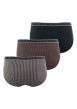 Thumbnail Lot de 3 slips multicolores en coton fantaisie - Image 2