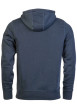 Thumbnail Sweat à capuche marine avec logo brodé sur l'extrémité de la manche gauche - Image 3
