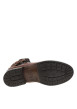 Thumbnail Boots en cuir marron avec fermeture à zip et lacets tressés marrons - Image 12
