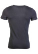 Thumbnail T-shirt classique Supreme en coton noir à col v et manches courtes - Image 2