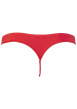 Thumbnail String Freddy en coton rouge coupe large sur les côtés - Image 2