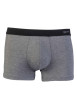 Thumbnail Boxer anthracite légèrement chiné avec taille élastiquée noire et marque