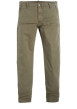 Thumbnail Pantalon kaki pour homme en coton coupe droite uni
