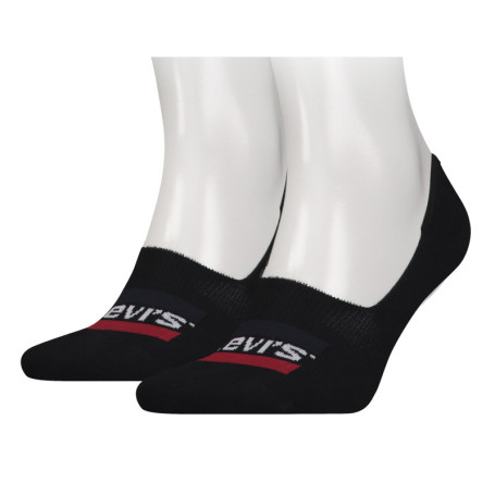 Chaussettes low-cut noires (Lot de 2)