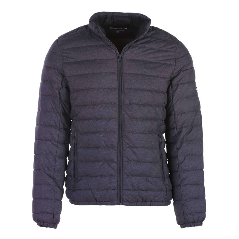 Teddy Smith - Doudoune Blight Anthracite Matelassée à Fermeture Zippée - Gris Teddy Smith - Doudoune Blight Anthracite Matelassée à Fermeture Zippée - Gris