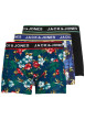 Thumbnail Lot de 3 Boxers classique multicolore uni avec une coupe fermée - Image 5