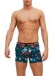Thumbnail Lot de 3 Boxers classique multicolore uni avec une coupe fermée - Image 6