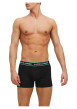 Thumbnail Lot de 3 Boxers classique multicolore uni avec une coupe fermée - Image 9