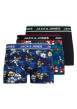 Thumbnail Lot de 3 Boxers classique multicolore uni avec une coupe fermée - Image 11