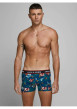 Thumbnail Lot de 3 Boxers classique multicolore uni avec une coupe fermée - Image 17