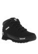 Thumbnail Boots noires montantes à semelles crantées et à lacets ronds avec logo sur le côté - Image 3