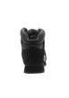Thumbnail Boots noires montantes à semelles crantées et à lacets ronds avec logo sur le côté - Image 5