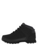 Thumbnail Boots noires montantes à semelles crantées et à lacets ronds avec logo sur le côté - Image 6