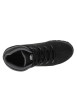 Thumbnail Boots noires montantes à semelles crantées et à lacets ronds avec logo sur le côté - Image 9