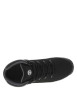 Thumbnail Boots noires montantes à semelles crantées et à lacets ronds avec logo sur le côté - Image 10