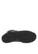 Thumbnail Boots noires montantes à semelles crantées et à lacets ronds avec logo sur le côté - Image 12