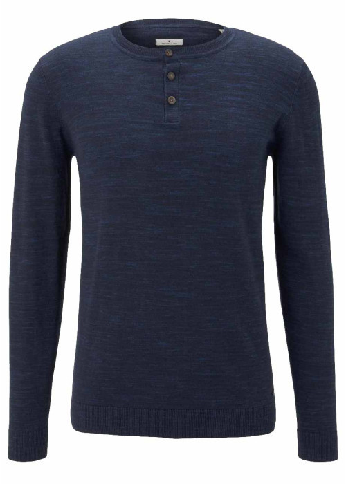 Pull homme bleu
