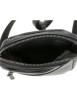 Thumbnail Sacoche en cuir noir à bandoulière ajustable et à fermeture zippée - Image 4