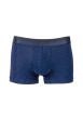 Thumbnail Boxer classique Max marine à imprimé micro motifs coupe fermée