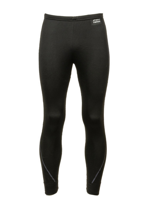 Legging noir avec liseré violet latérales