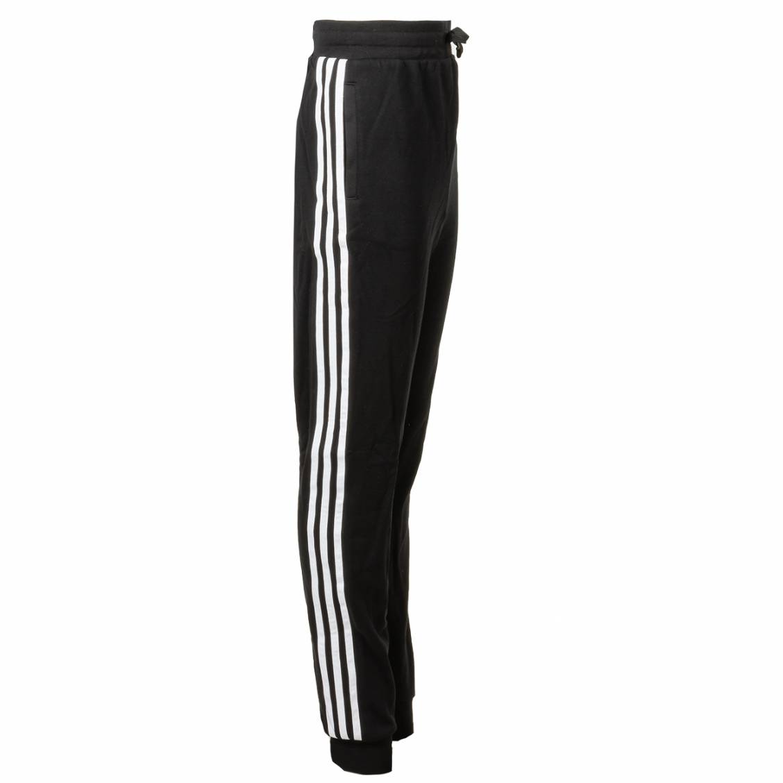 Pantalon de jogging Adidas Junior en coton mélangé noir | Rue Hommes