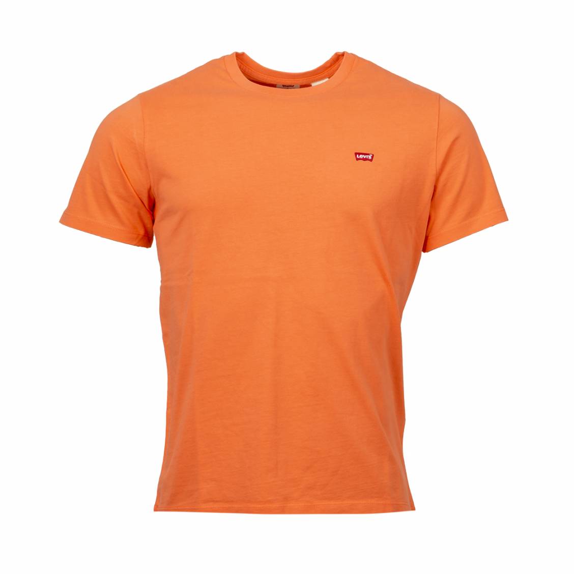 Tee-shirt col rond Levis Original en coton orange brodé | Rue Des Hommes
