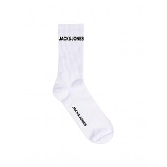 Lot de 5 paires de chaussettes Junior Garçon Jack & Jones coton mélangé blanches