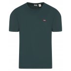 T-shirt Levi's® The Original en coton vert sapin regular fit à manches courtes et col rond
