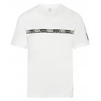 T-shirt Levi's® coton avec manches courtes et col rond blanc
