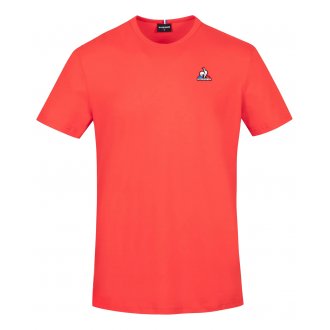 T-shirt avec manches courtes et col rond Coq Sportif coton orange