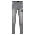 Jean Project X en coton skinny gris